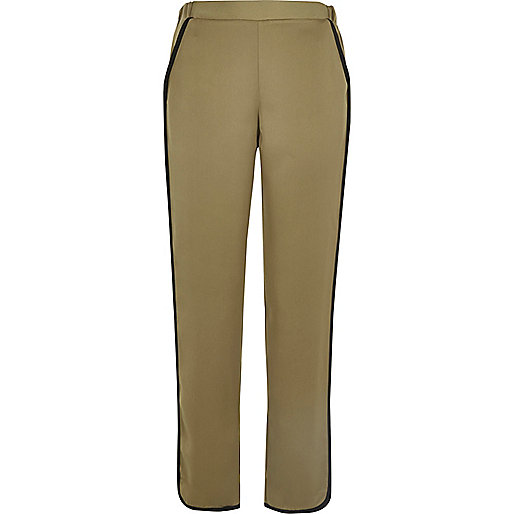 jacques-vertuk Khaki soft jogger pants 693412 women Trousers