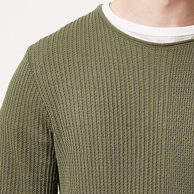 river island green purse,jacques-vertuk Usa Stores Khaki stitch block sweater Sweaters / Cardigans Sale men