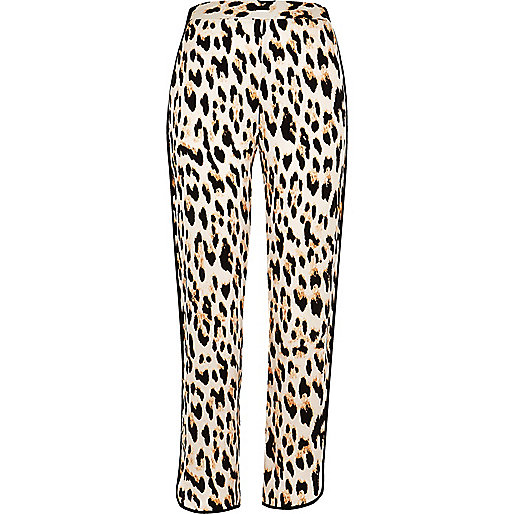 beige ankle boots river island,jacques-vertuk Ireland Leopard print soft tapered pants women 693085