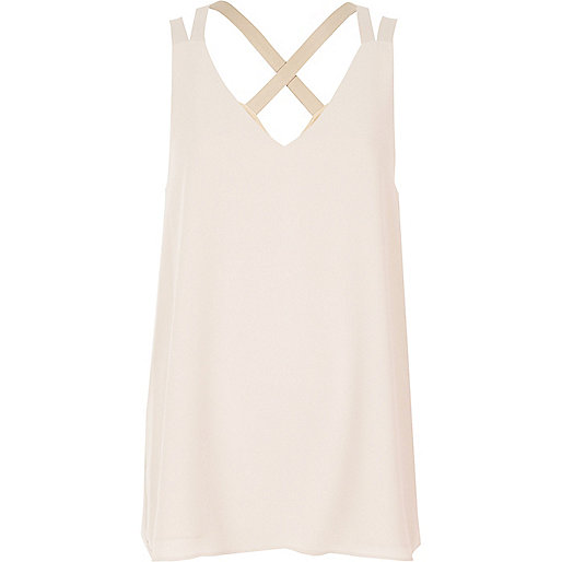 river island beige boots,jacques-vertuk Outlet Light beige cross back double strap cami top women 708969