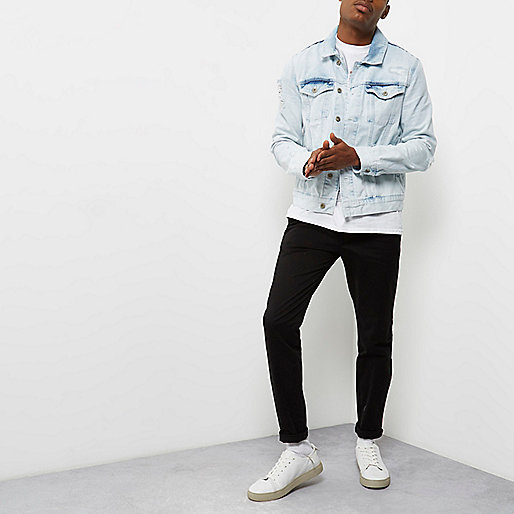 river island amelie jeans review,jacques-vertuk Jeans Ireland Light blue acid wash denim jacket Coats / Jackets Sale men