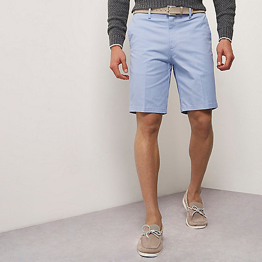 river island mini me,jacques-vertuk Price Range Light blue belt detail slim fit shorts Smart Shorts Shorts men