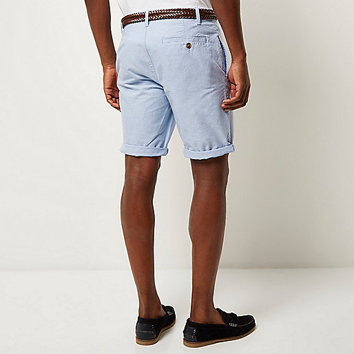 river island mens boots sale,Summer Clothes jacques-vertuk Light blue belted chino shorts Shorts Sale men