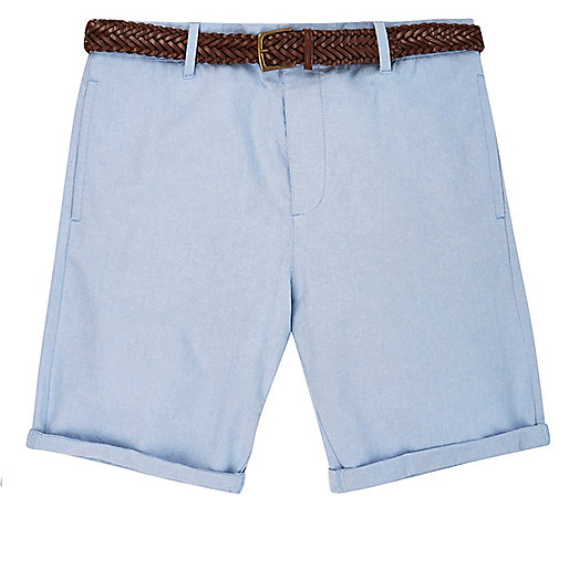 river island mens boots sale,Summer Clothes jacques-vertuk Light blue belted chino shorts Shorts Sale men