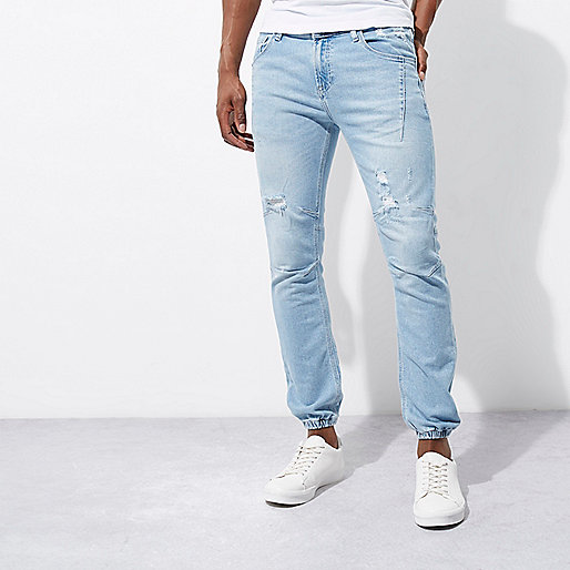 river island black suede ankle boots,jacques-vertuk Please Light blue bleach Ryan jogger jeans Jogger Jeans Jeans men