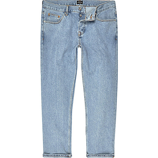 molly black jeans river island,jacques-vertuk Clothes For Sale Light blue Cody loose jeans Loose Jeans Jeans men