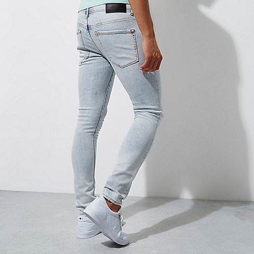 river island brooke jeans,jacques-vertuk Denim Shoes Light blue Danny acid wash super skinny jeans Super Skinny Jeans men