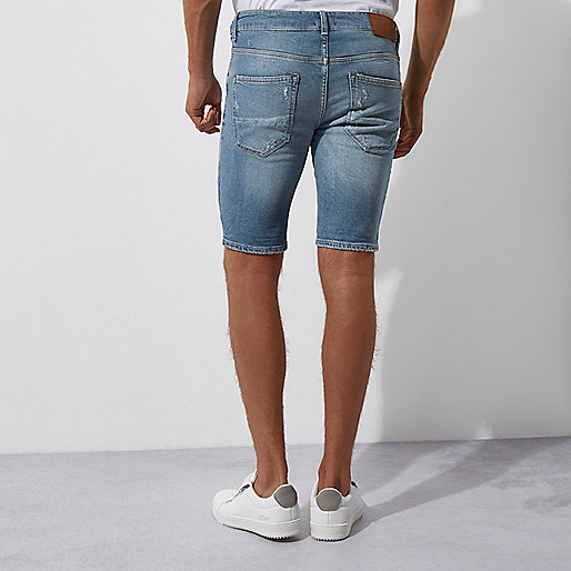 river island cream jeans,jacques-vertuk In Store Light blue distressed skinny fit denim shorts Casual Shorts Shorts men