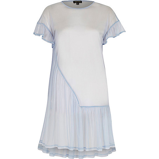 black bag with gold chain river island,jacques-vertuk Ladies Suits Light blue mesh frill smock dress Dresses Sale women