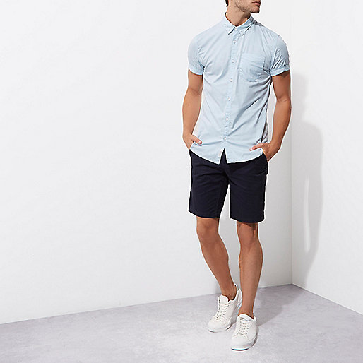 river island black chunky sandals,Last Year S jacques-vertuk Coats Light blue muscle fit short sleeve shirt Shirts Sale men