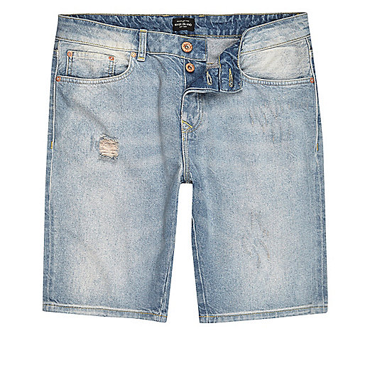 mens tassel loafers river island,jacques-vertuk UK Light blue wash denim shorts men 298599