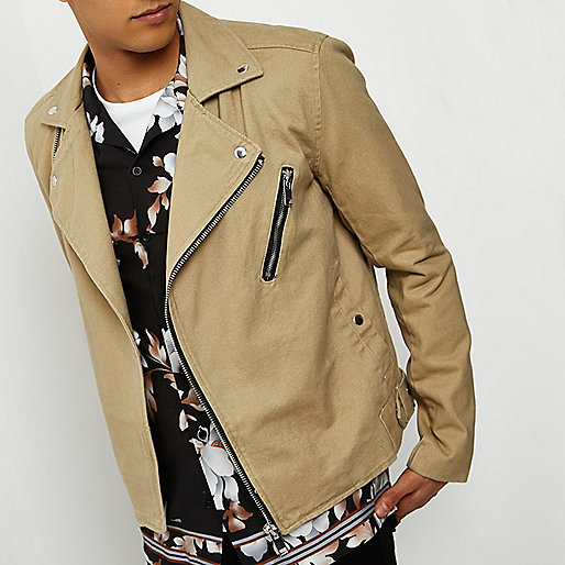 river island diamante jeans,jacques-vertuk Online Store South Africa Light brown biker jacket Coats / Jackets Sale men