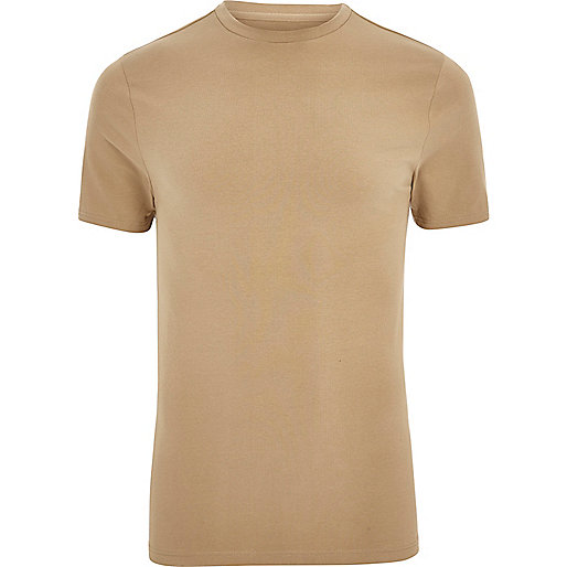 river island lime heels,jacques-vertuk Stores Light brown muscle fit T-shirt men 300019