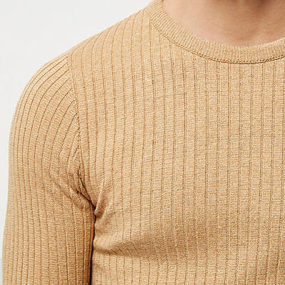 river island strappy heels,River I Sland Light brown ribbed sweater Sweaters / Cardigans Sale men