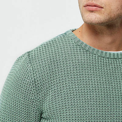 long puffer coat river island,jacques-vertuk Eu Light green acid wash slim fit knit sweater Sweaters / Cardigans Sale men