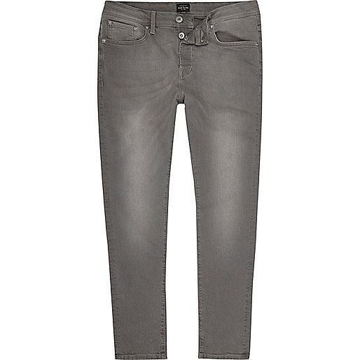 jacques-vertuk Light grey Jimmy slim tapered jeans 297841 men Jeans