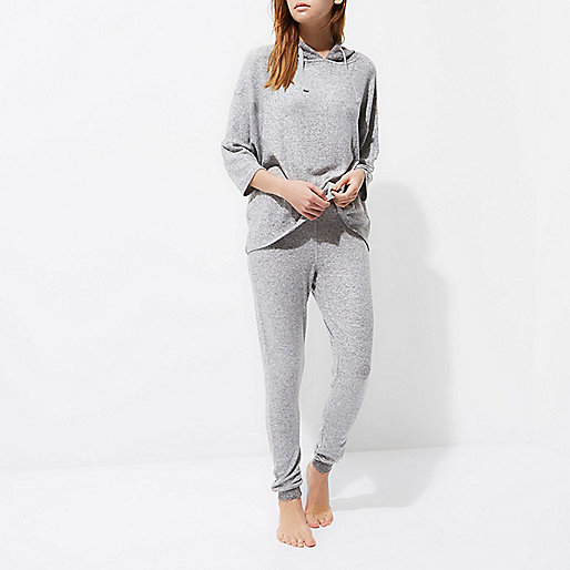 river island boucle coat,jacques-vertuk Denim Dress Light grey knitted pajama bottoms Pajamas & Loungewear Sleepwear & Slippers women