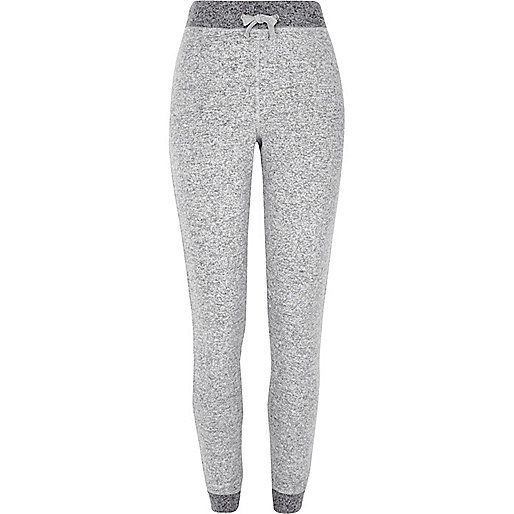 jacques-vertuk Light grey knitted pajama bottoms 707085 women Nightwear & Slippers Pyjamas & Loungewear