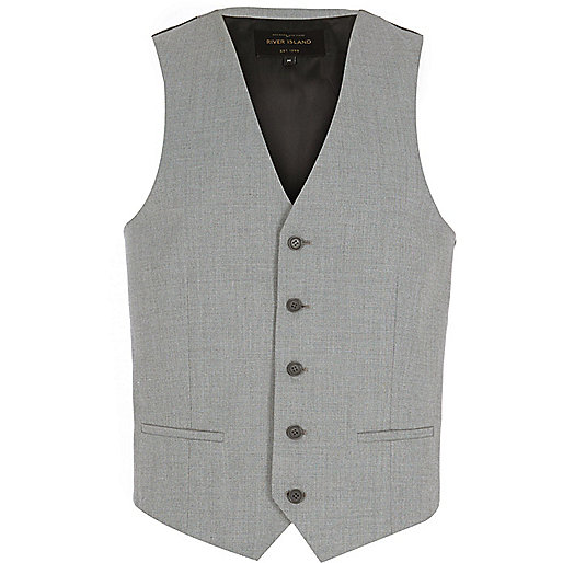 embellished sandals river island,jacques-vertuk UK Sale Light grey single breasted vest men 274894