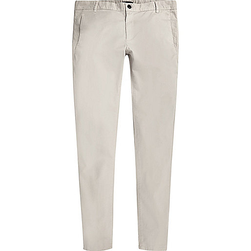 river island pink fluffy heels,jacques-vertuk Shop Light grey skinny chino pants men 297641