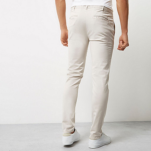 river island pink fluffy heels,jacques-vertuk Shop Light grey skinny chino pants men 297641