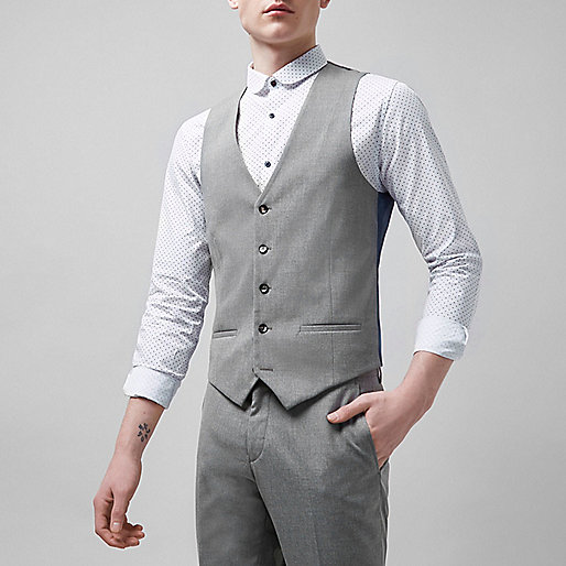 www river island uk,jacques-vertuk About Us Light grey skinny fit suit jacket Suit Jackets Suits men