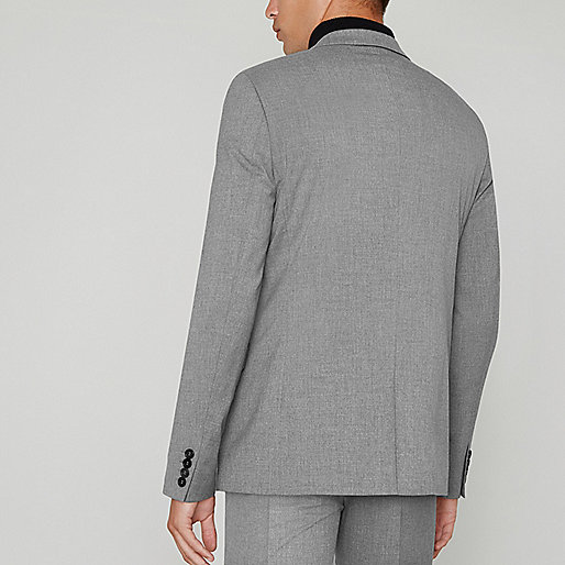 www river island uk,jacques-vertuk About Us Light grey skinny fit suit jacket Suit Jackets Suits men