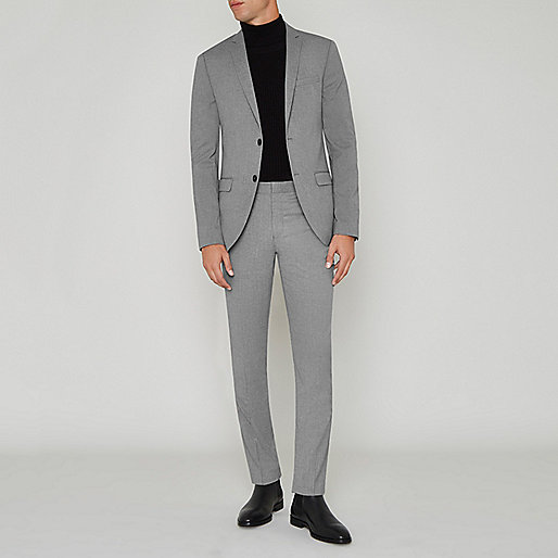 www river island uk,jacques-vertuk About Us Light grey skinny fit suit jacket Suit Jackets Suits men