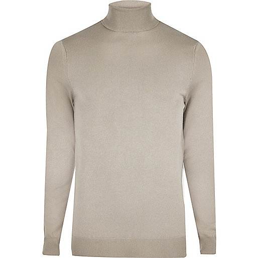 river island pink skirt,jacques-vertuk Shop Light grey slim fit roll neck sweater men 298039