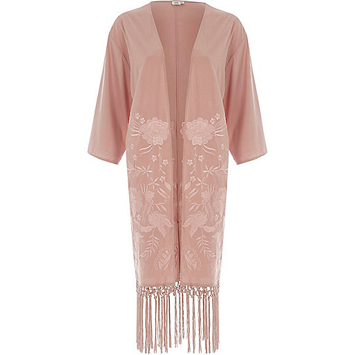 next river island shoes,jacques-vertuk Shop Light pink emboidered tassle kimono women 703092