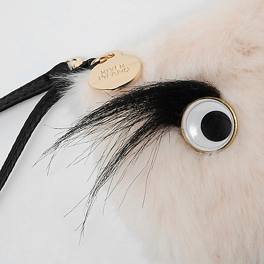 black ri monogram messenger bag,jacques-vertuk Ireland Light pink googly eye fur pouch women 704511