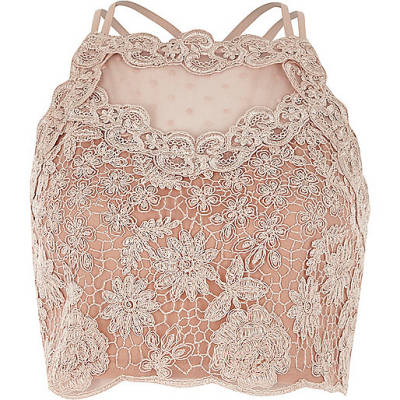 river island boots beige,jacques-vertuk Dresses On Sale Light pink lace mesh crop top Tops Sale women