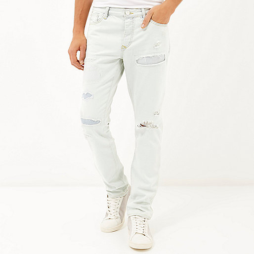 river island spotted dress,jacques-vertuk Spain Light wash ripped Dylan slim jeans Jeans Sale men