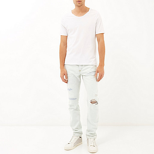 river island spotted dress,jacques-vertuk Spain Light wash ripped Dylan slim jeans Jeans Sale men