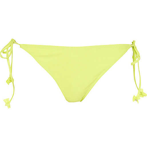 river island jeans straight leg,jacques-vertuk Sale Lime bow tie side bikini bottoms women 643029