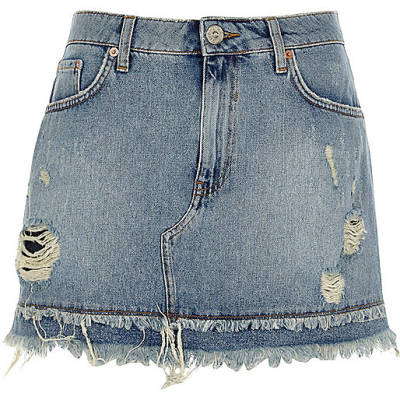 river island heels,jacques-vertuk UK Sale Mid blue frayed hem denim mini skirt women 706074