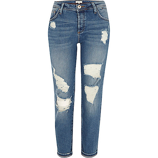 patent river island boots,Coats At jacques-vertuk Mid blue ripped boyfriend jeans Boyfriend / Slouch Jeans Jeans women