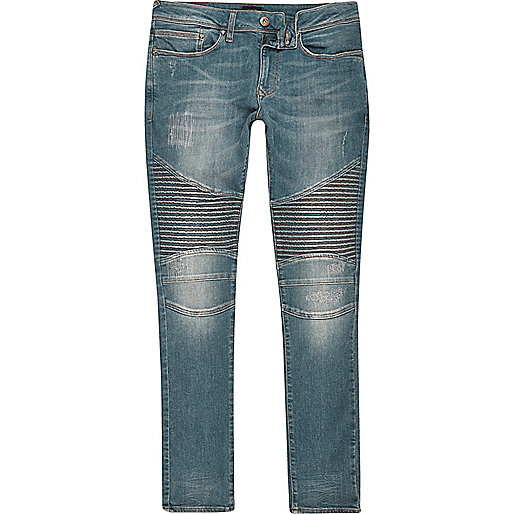 blue satin dress river island,jacques-vertuk The Shop Mid blue wash biker super skinny Danny jeans Jeans Sale men