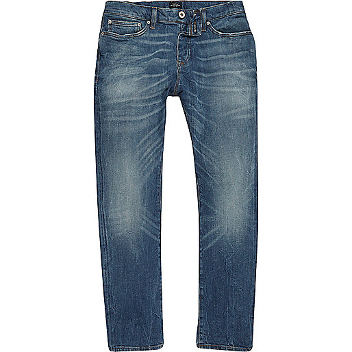 river island skinny jeans,jacques-vertuk Shop Mid blue wash classic Dylan slim fit jeans men 299772