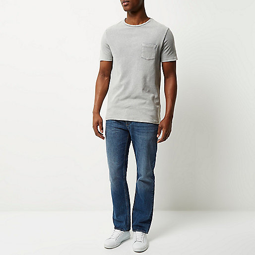 river island cream jeans,jacques-vertuk UK Sale Mid blue wash Dean straight jeans men 293627