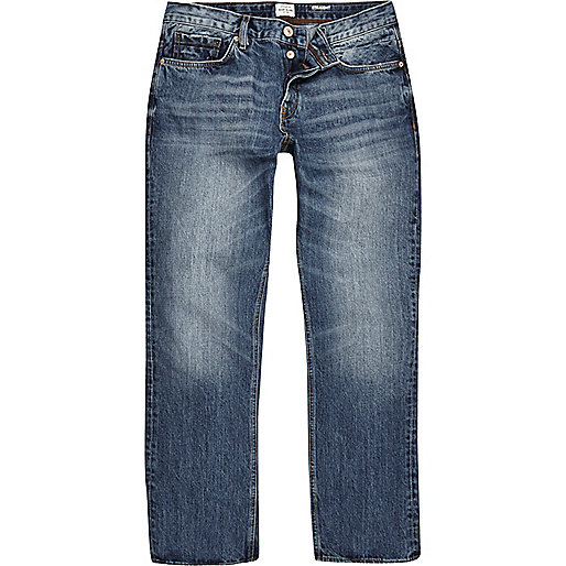 river island cream jeans,jacques-vertuk UK Sale Mid blue wash Dean straight jeans men 293627