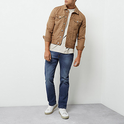 river island walking boots,jacques-vertuk Sale Jackets Mid blue wash Dean straight leg jeans Straight Jeans Jeans men