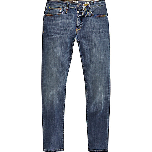 jacques-vertuk Mid blue wash RI Flex Sid skinny jeans 289954 men Jeans