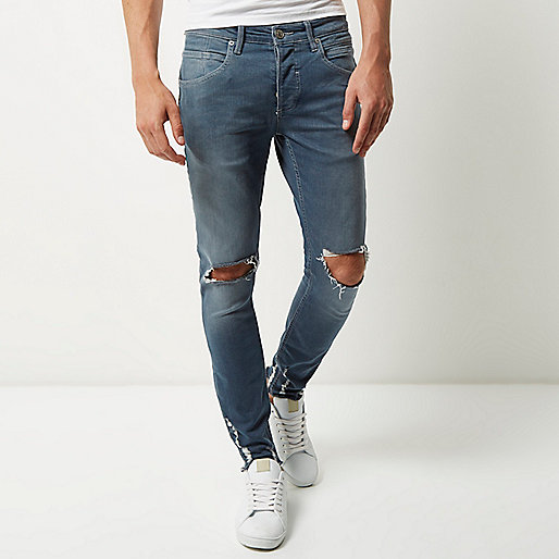 river island borg bag,jacques-vertuk UK Sale Mid blue wash ripped Sid skinny jeans men 293610