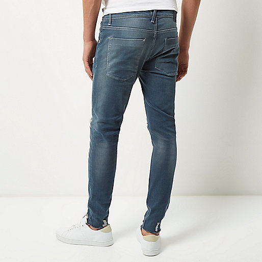 river island borg bag,jacques-vertuk UK Sale Mid blue wash ripped Sid skinny jeans men 293610