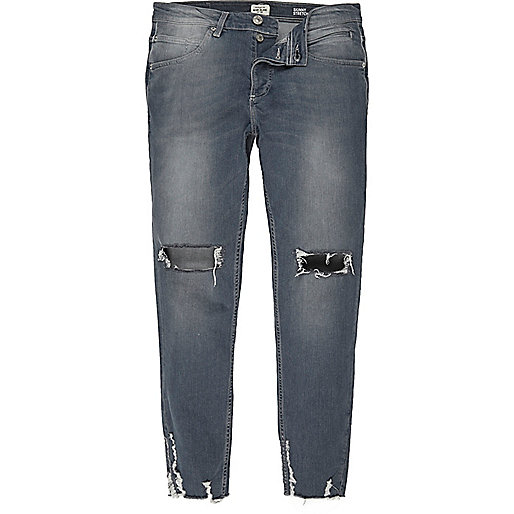 river island borg bag,jacques-vertuk UK Sale Mid blue wash ripped Sid skinny jeans men 293610