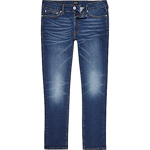 jacques-vertuk Mid blue wash slim fit Dylan jeans 299922 men Jeans