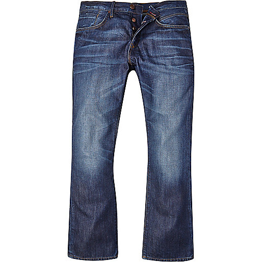 jacques-vertuk Mid wash Clint bootcut jeans 286756 men Jeans