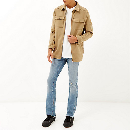 river island coats plus size,jacques-vertuk Stores London Mid wash raw hem Sid skinny kickflare jeans Jeans Sale men