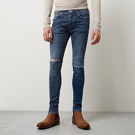 river island wedge boots,jacques-vertuk London Mid wash ripped Danny super skinny jeans men 296877